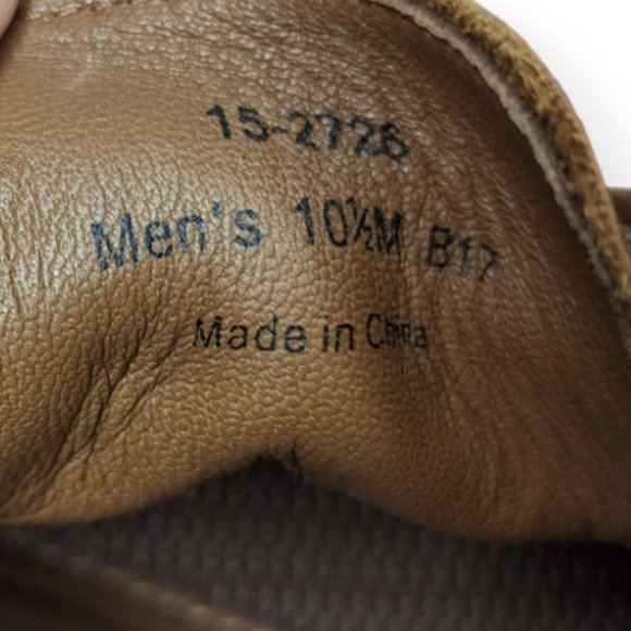 Johnson & Murphy Novick 10 1/2 Derby Dress Shoe Oxfords - Picture 13 of 15